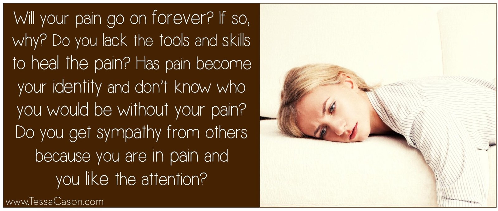 Will your pain go on forever Will your pain go on forever